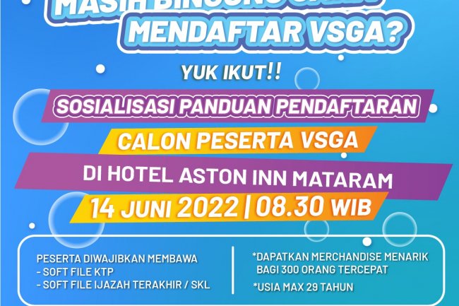 Pendaftaran Talkshow Publikasi VSGA