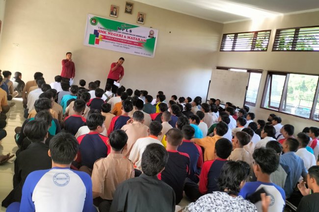 Kegiatan Pra MPLS SMK Negeri 6 Mataram