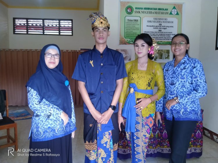 SMK NEGERI 6  MATARAM MENDUKUNG EVENT WSBK DI KUTA LOMBOK TENGAH