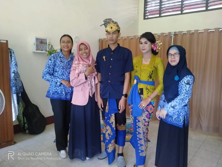 SMK NEGERI 6  MATARAM MENDUKUNG EVENT WSBK DI KUTA LOMBOK TENGAH