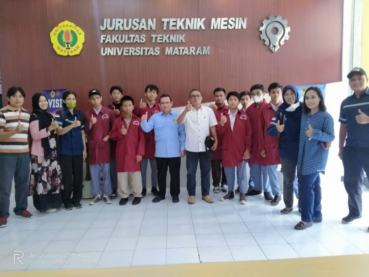 WISATA BELAJAR SMK NEGERI 6 MATARAM KE UNIVERSITAS MATARAM