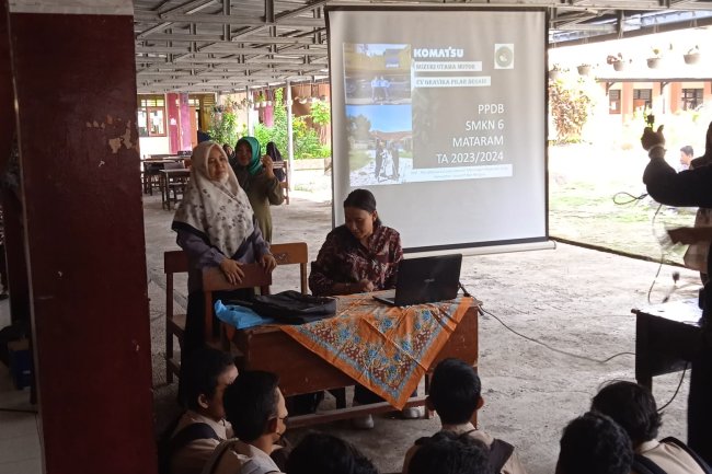 SMK NEGERI 6 MATARAM Promosi ke Sejumlah SMP DI WILAYAH KOTA MATARAM