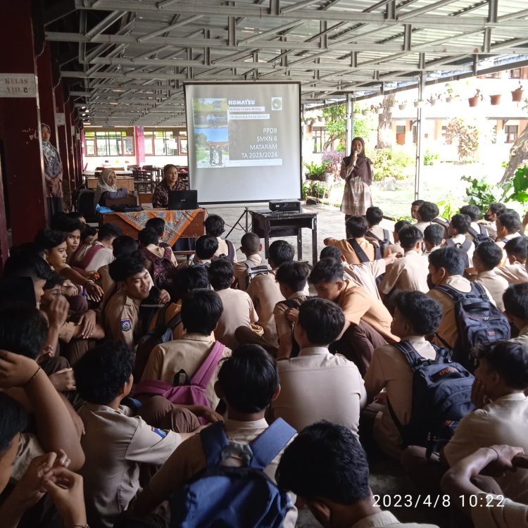 SMK NEGERI 6 MATARAM Promosi ke Sejumlah SMP DI WILAYAH KOTA MATARAM