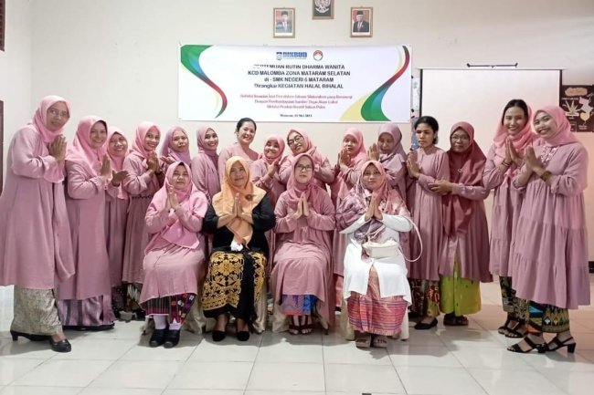 Pertemuan Rutin DWP Zona Mataram Selatan Bertempat di SMKN 6 Mataram