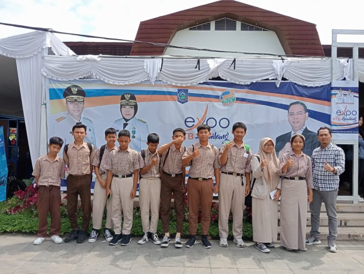 SISWA-SISWI SMK NEGERI 6 MATARAM MEMBAWA INSPIRASI DALAM EXPO NTB GEMILANG