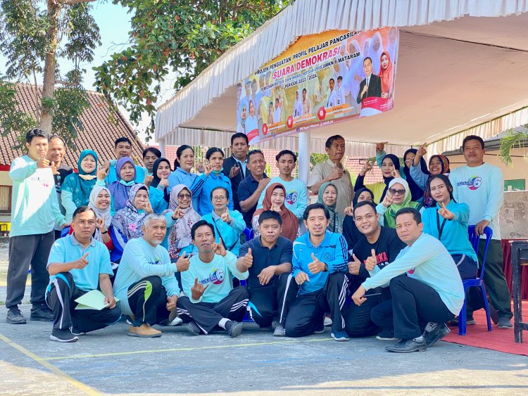 Pemilihan Ketua dan Wakil Ketua OSIS SMKN 6 Mataram Memasuki Babak Pemungutan Suara Periode 2023-2024