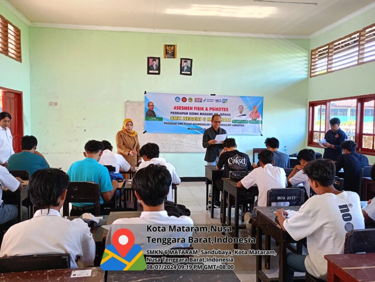Rekrutmen Magang Jepang di SMKN 6 Mataram